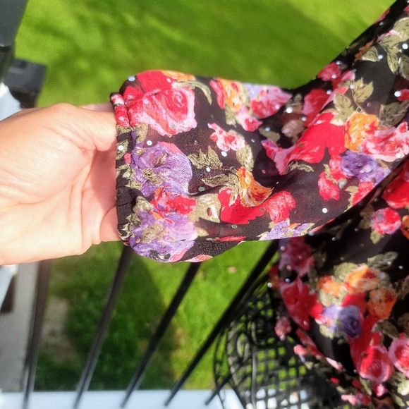 πCD Petites top, colorful print with sequins - Picture 8 of 9